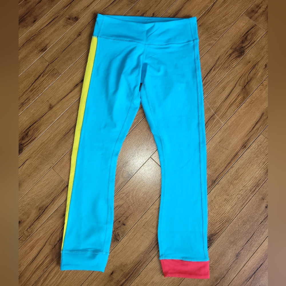 Lululemon Colorblock Cropped Leggings